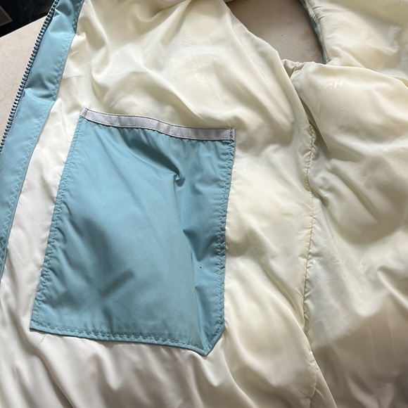 Woolrich Blue Grass Women’s Sz M Puffer Vest Full Zip Pockets Quilted - Picture 6 of 10